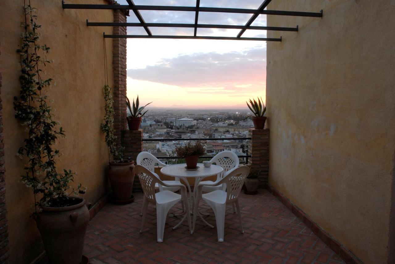 グラナダCarmen En El Albaicin Con Jardin Y Vistasアパートメント エクステリア 写真