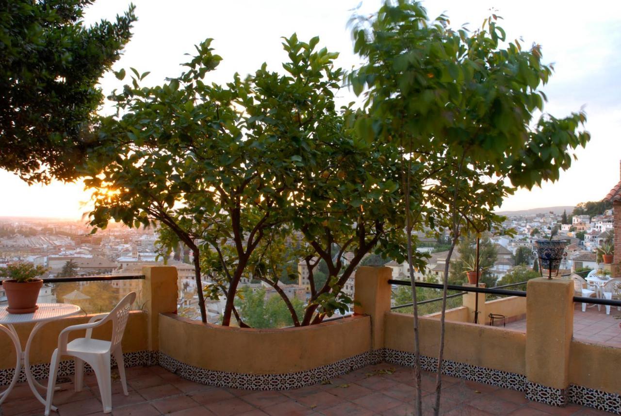 グラナダCarmen En El Albaicin Con Jardin Y Vistasアパートメント エクステリア 写真