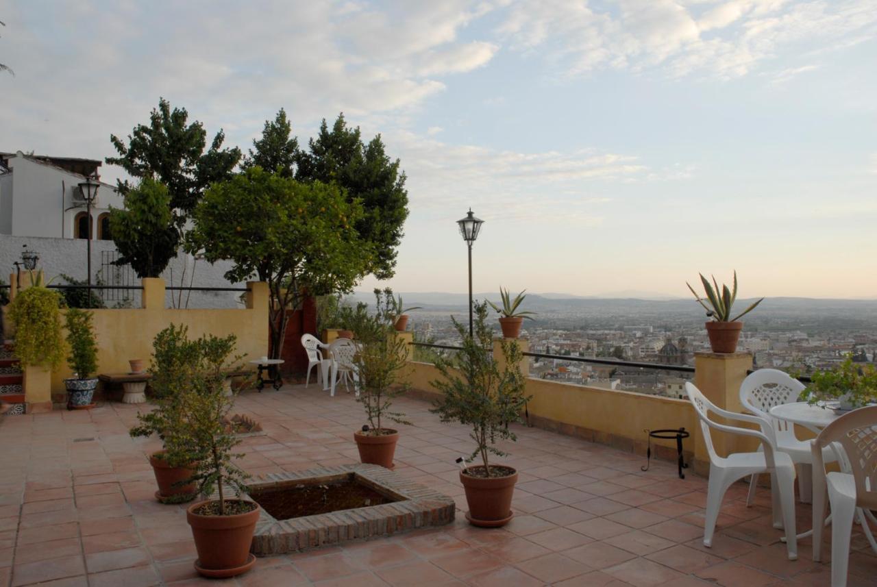 グラナダCarmen En El Albaicin Con Jardin Y Vistasアパートメント エクステリア 写真